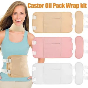 Castor Oil Pack Wrap Kit